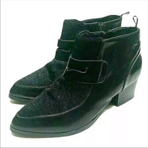 H&M Ankle Boots Black with Heel and Penny Stasher Y